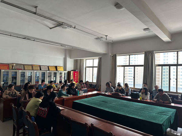“三抓三促”进行时|yl7703永利大学英语教研室开展师德教育学习活动